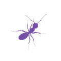 Logo Paarse Mier